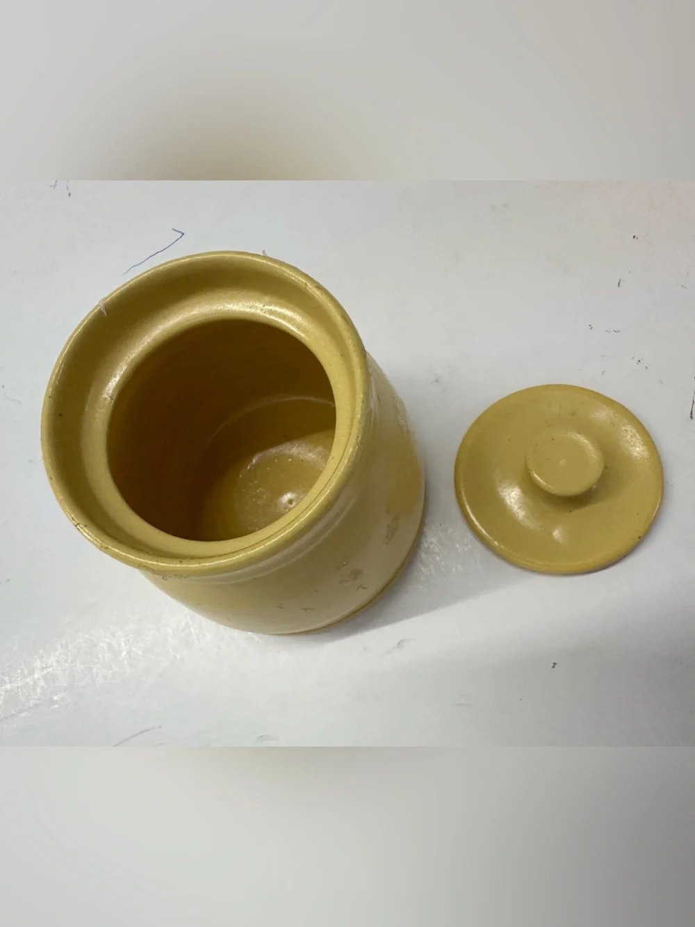 Cagle Road Pottery Butter Yellow Beverage Set - 6pcs